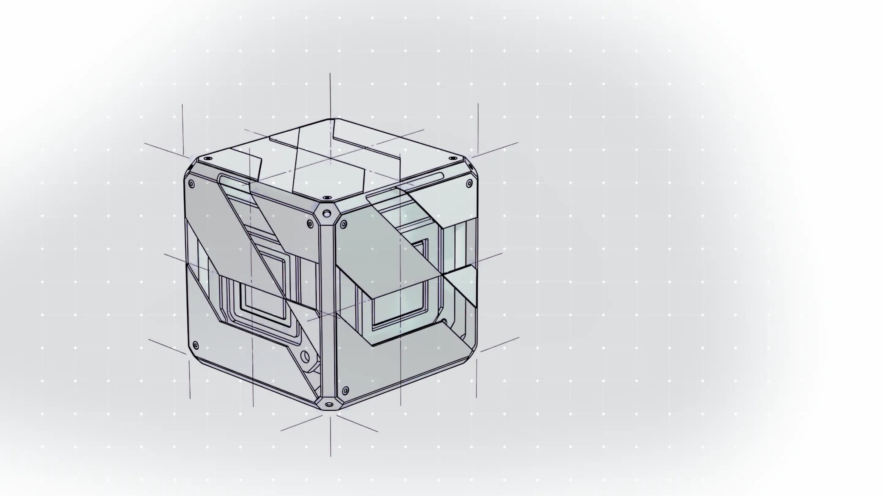 External Form — key frame from the visualization sequence